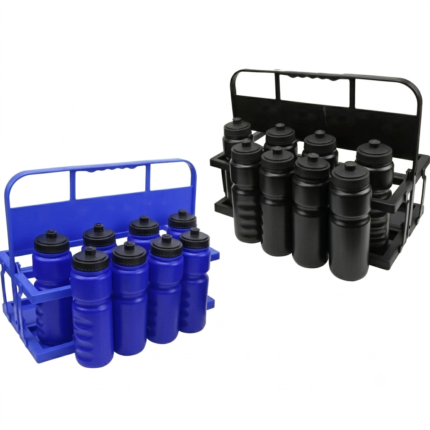 8-Bottle Collapsible Water Bottle Carrier Rack